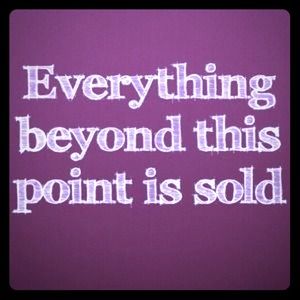 🌸Everything Beyond this point is Sold🌸